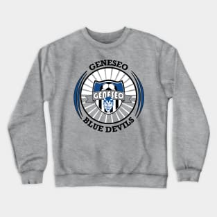 Geneseo Girls Soccer Crest Starburst Crewneck Sweatshirt